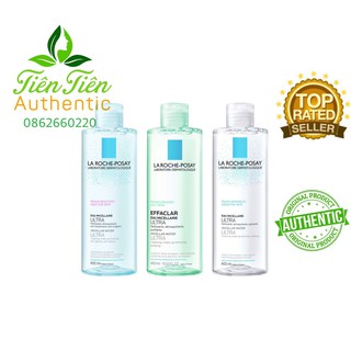 Nước Tẩy Trang La Roche Posay 400ml Peaux Reactives và Peaux Sensibles