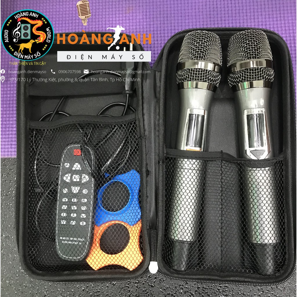 Loa di động karaoke công suất lớn 4 bass 4 tấc , 2 treble  HA440