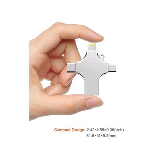 4in1 USB3.0 high speed U disk USB Flash For iOS iPhone iPad Android 32GB 64GB OT