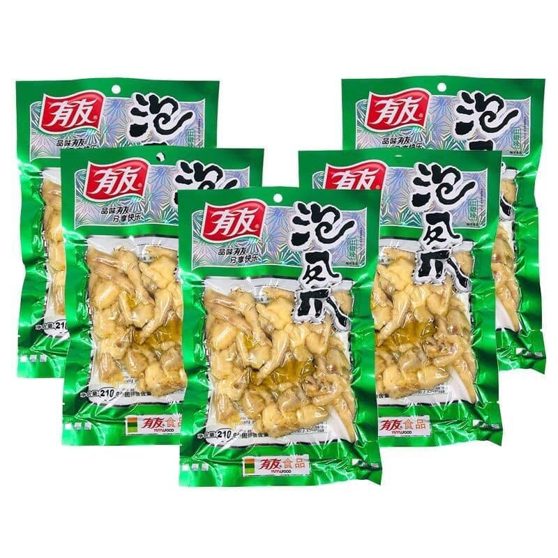 Chân gà yuyu 210g - 100g [Hàng sẵn Hà Nội]