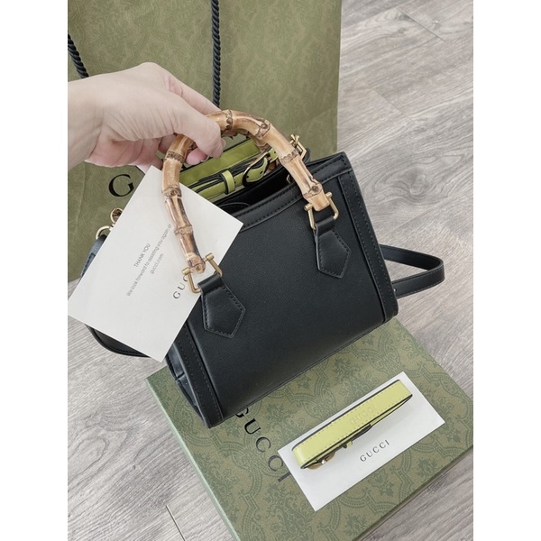 Túi xách nữ Gu.cci Diano Bamboo Supper Vip size 20 da thật