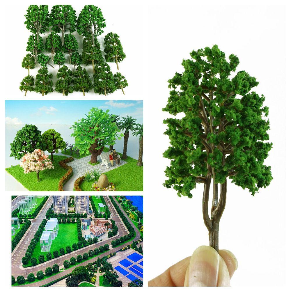 YNATURAL Bộ 18 Lá Cây Nhựa Trang Trí