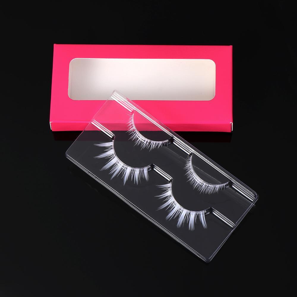 Lông Mi Giả Bằng Lụa Màu Trắng Tự Nhiên