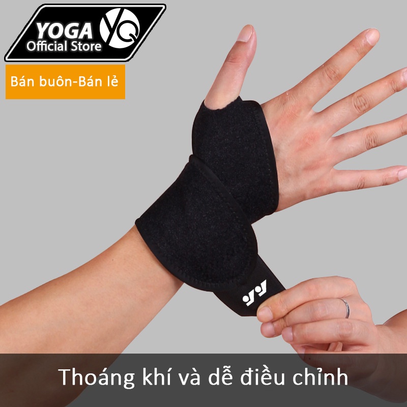 Băng quấn bảo vệ cổ tay tập gym thể thao DNA, Đai quấn cổ tay bảo vệ, tránh chấn thương cổ tay khi tập GY