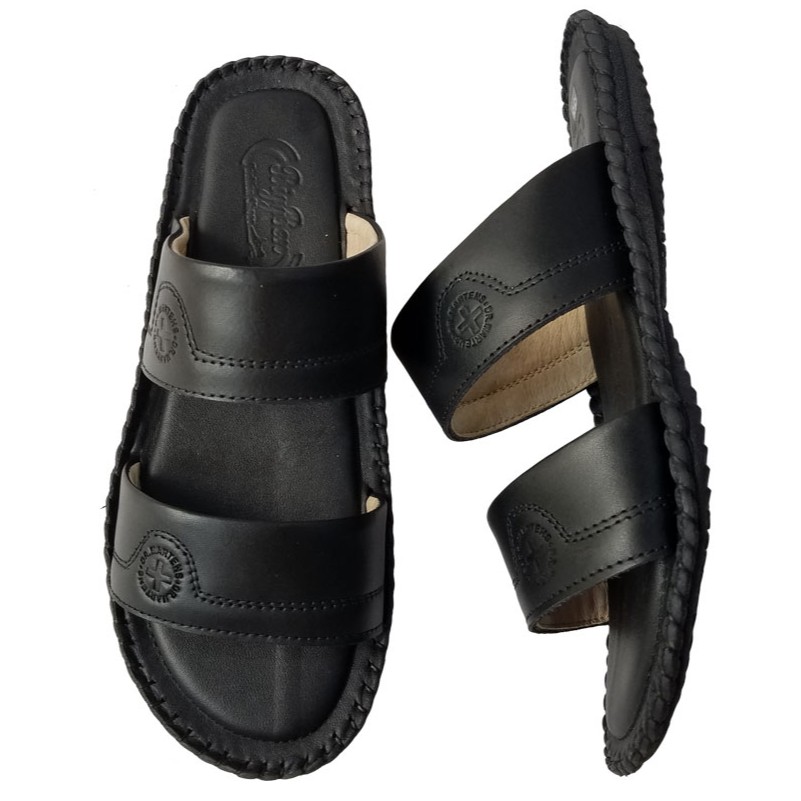 Dép Nam Quai Ngang Da Bò BIGBEN DN291