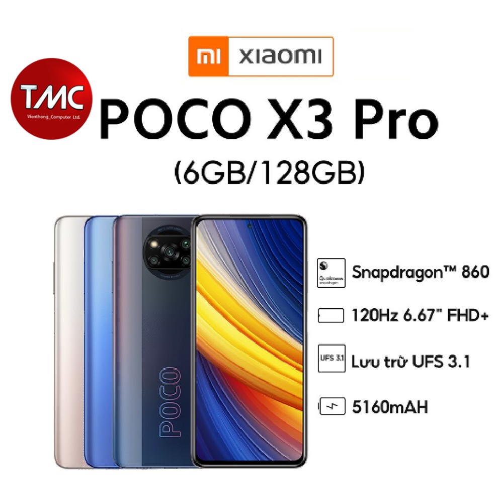 Điện Thoại POCO X3 Pro (6GB+128GB) - Hàng Chính Hãng - Bảo Hành 18T | BigBuy360 - bigbuy360.vn