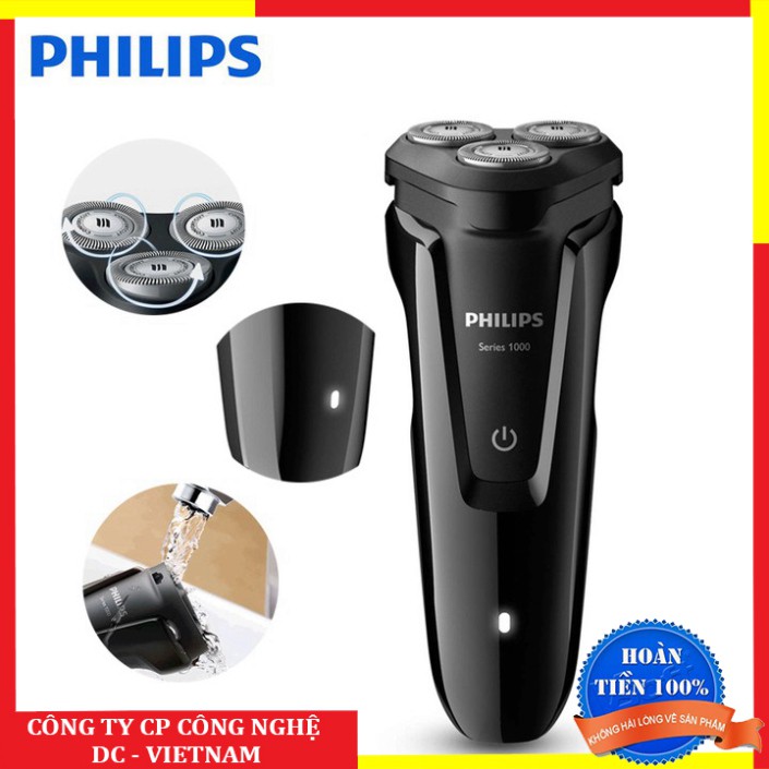 Sản phẩm  Máy cạo râu 3 lưỡi tự mài, thương hiệu cao cấp Philips S1010 - Hàng Nhập Khẩu Chính Hãng ..