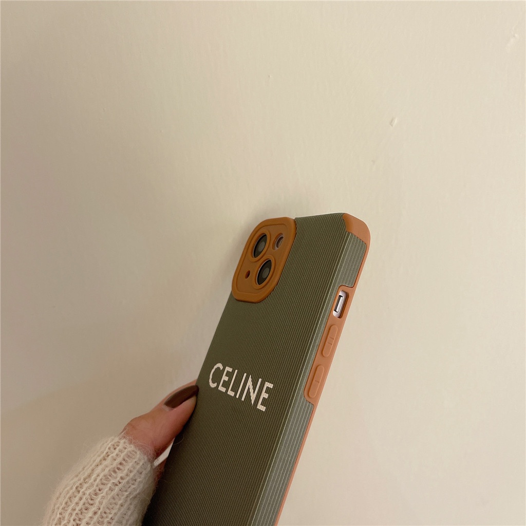 Ốp Điện Thoại Nhựa Cứng Họa Tiết CEL1NE Kiểu Retro Cho iPhone13 12 mini 11 PRO MAX 6/6s 7/8plus SE2 X/XS XR XSMAX #Hg4892