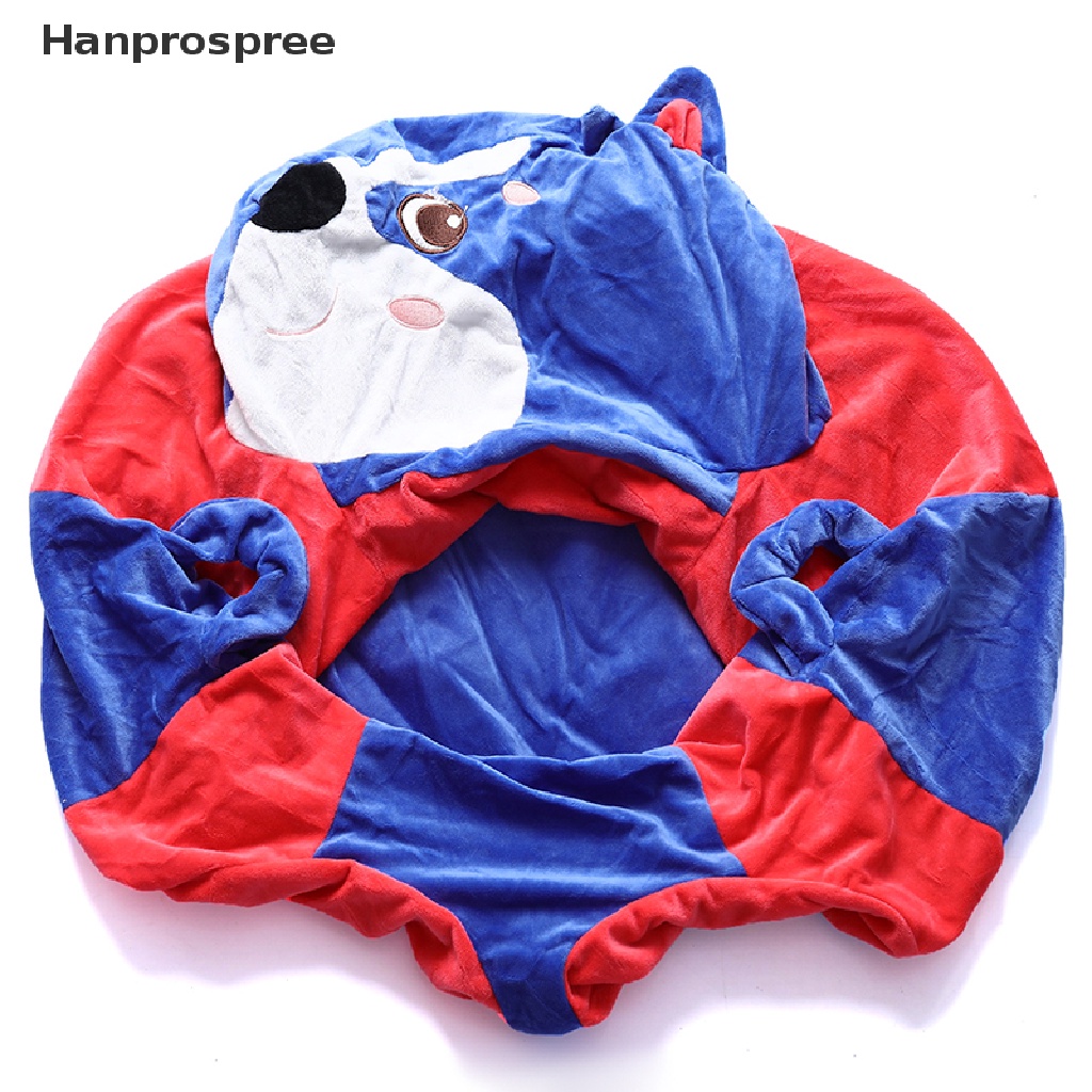 Vỏ Bọc Ghế Ngồi Hình Động Vật Bằng Lông Nhung Dành Cho Trẻ Em