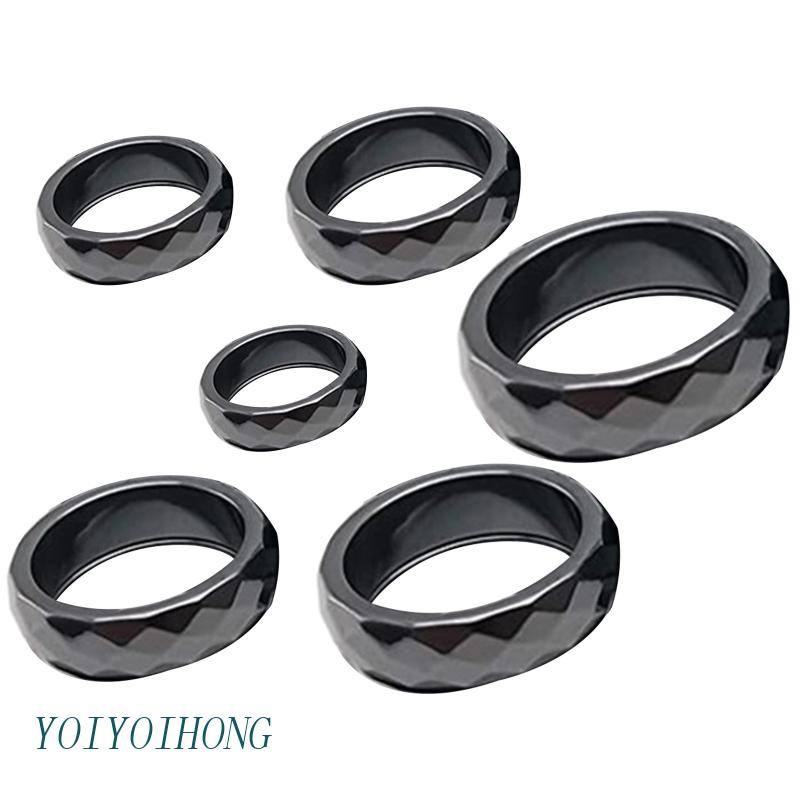 Nhẫn Đá Hematite Giảm Căng Thẳng