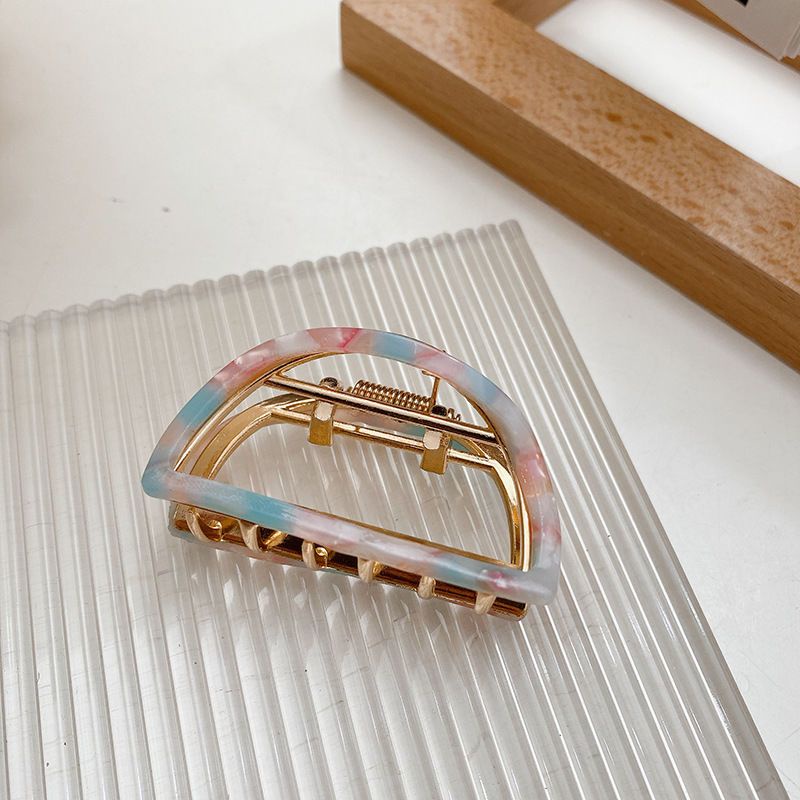 Kẹp Tóc Hình Bán Nguyệt Bằng Hợp Kim Tinh Tế Cao Cấp Phong Cách Hàn Quốc Cho Nữ