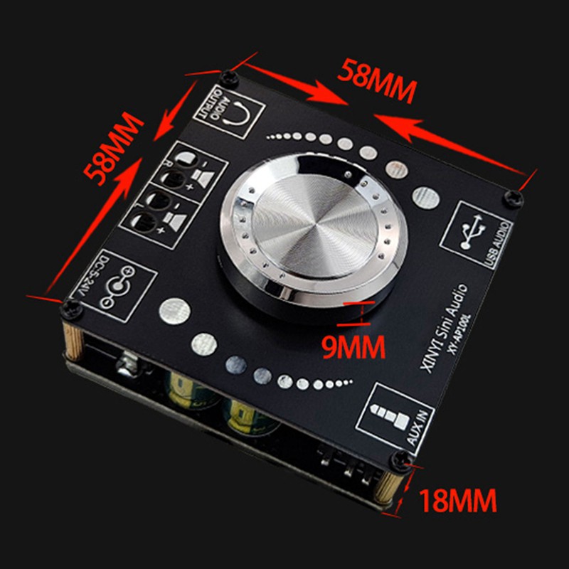 Bảng Mạch Khuếch Đại Âm Thanh Xy-Ap100L 100wx2 Bluetooth 5.0 Dc 12v 24v | BigBuy360 - bigbuy360.vn