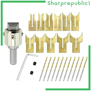 [Shpre1] Bộ dao phay hạt gỗ làm hạt Phật