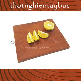 Thớt gỗ nghiến chữ nhật 💥 20x25x2.5cm 💥 thớt nghiến tây bắc cao cấp