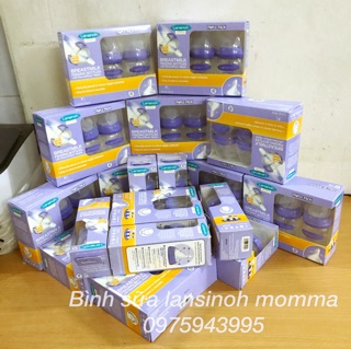 Bình ti Lansinoh Momom (160ml)