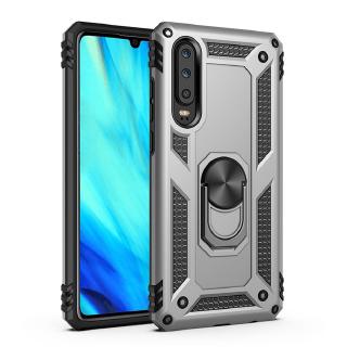 For Huawei P20 Lite Case Shockproof Armor Ring Magnetic Car Hold Soft Bumper Cover for Huawei P30 Pro Mate 20X 20 30 Lite Cases