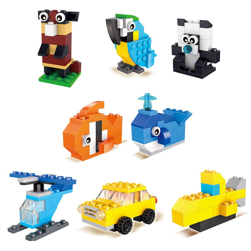 Bộ 1000 Miếng Xếp Hình Lego Kèm Hộp Đựng