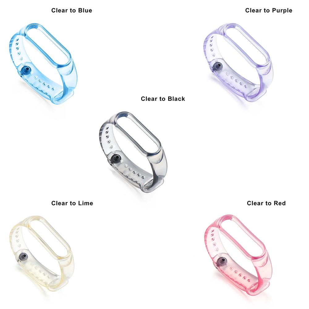 MYRONGVN Dây Đeo Silicon Cho Đồng Hồ Thông Minh XIAOMI Band 6 5 4 3