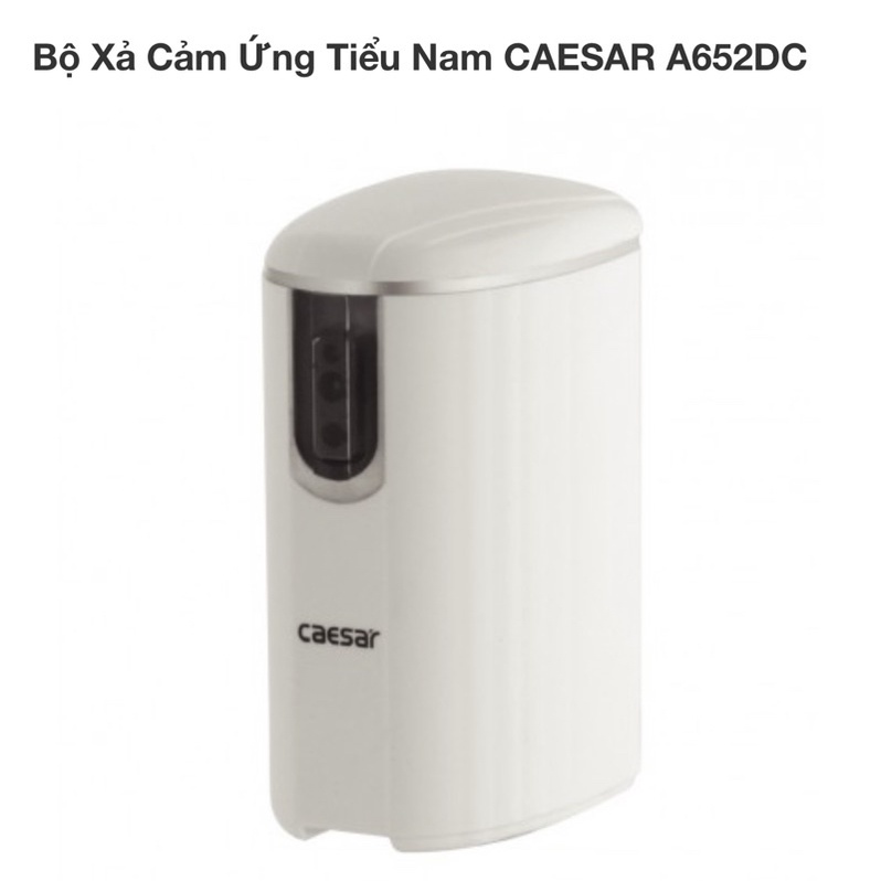 Van Xả Tiểu Nam Cảm Ứng Caesar A652DC-PW Chạy Pin Chính Hãng