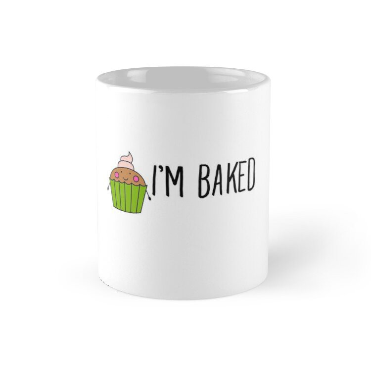 Cốc Sứ In Hình -Tôi đang nướng Cupcake & T - áo sơ mi - Quà tặng cho Baker - HT1-2020-306 [Đáng Yêu]