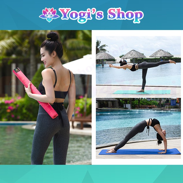 Thảm Yoga Du Lịch Gấp Gọn (Tặng Kèm Túi), Cao Su Chống Trượt, Mỏng 1mm | Zera Great Trip