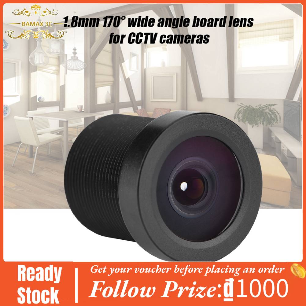 Ống kính 1.8mm 170 ° 1MP 1 / 3 " & 1 / 4 " CCD CCTV Camera
