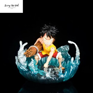 Mô Hình Monkey D. Luffy có đèn Led - Cao 8cm