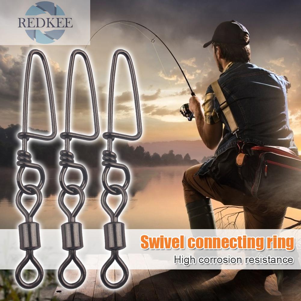 Set 20 Móc Khóa Câu Cá Bằng Thép Không Gỉ