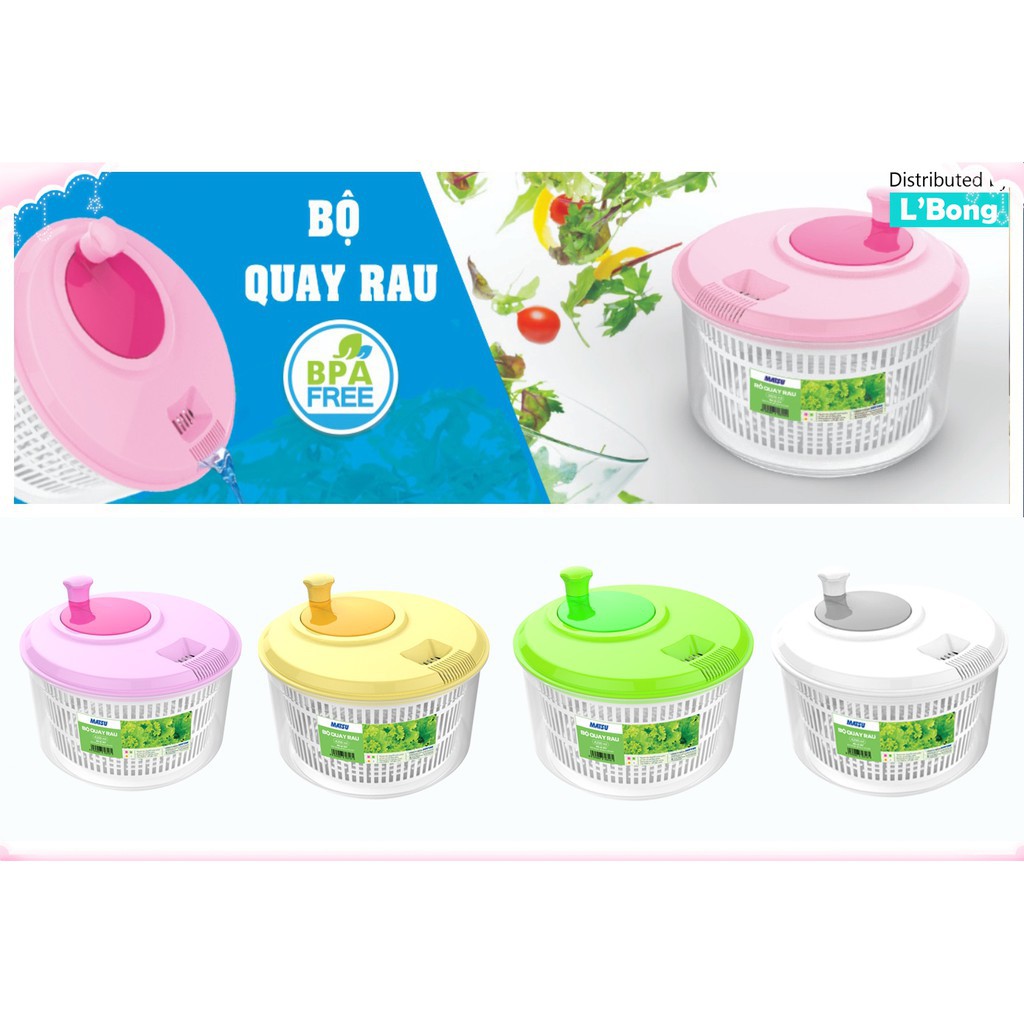 Rổ Quay Rau Ly Tâm Duy Tân Size Nhỏ 3 Lít