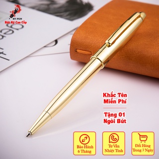Bút ký kim loại giá rẻ ST01,ngòi bi 0,7mm,miễn phí khắc tên in logo theo yêu cầu,tặng 01 ngòi - Bảo hành 6 tháng ST PEN