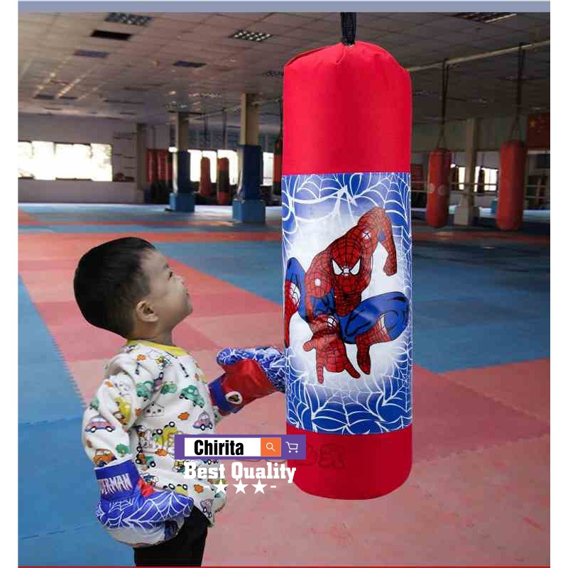 Đồ Chơi Đấm Bốc Boxing Cho Bé LOẠI LỚN KÈM 2 GĂNG TAY - Đồ Chơi Thể Thao Giải Trí Cho Bé Trai CHIRITA