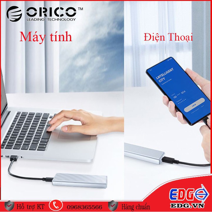 Box chuyển  Ổ cứng SSD M2 Nvme và M2 SATA sang USB-C | BigBuy360 - bigbuy360.vn