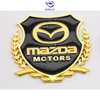 Logo dán xe ô tô bông lúa các hãng trang trí