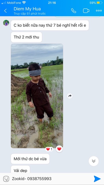 Hình thật bộ Bà ba KÈM KHĂN bé trai bé gái