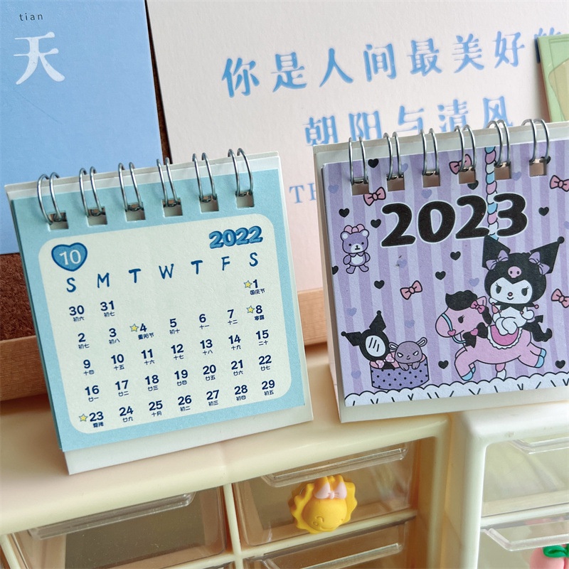 Lịch Để Bàn Mini 2023 Hình Dễ Thương
