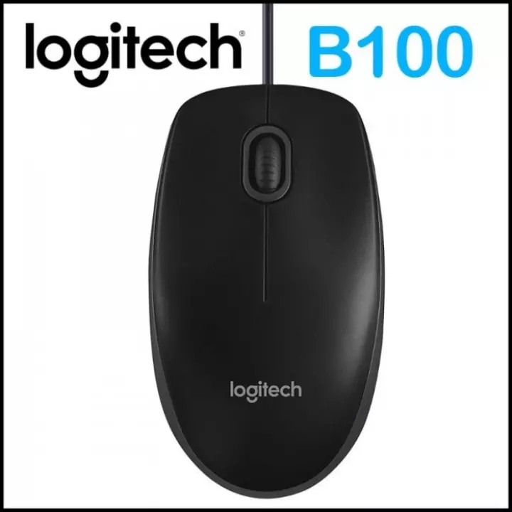 [Chính Hãng] Chuột quang có dây Logitech B100 cao cấp