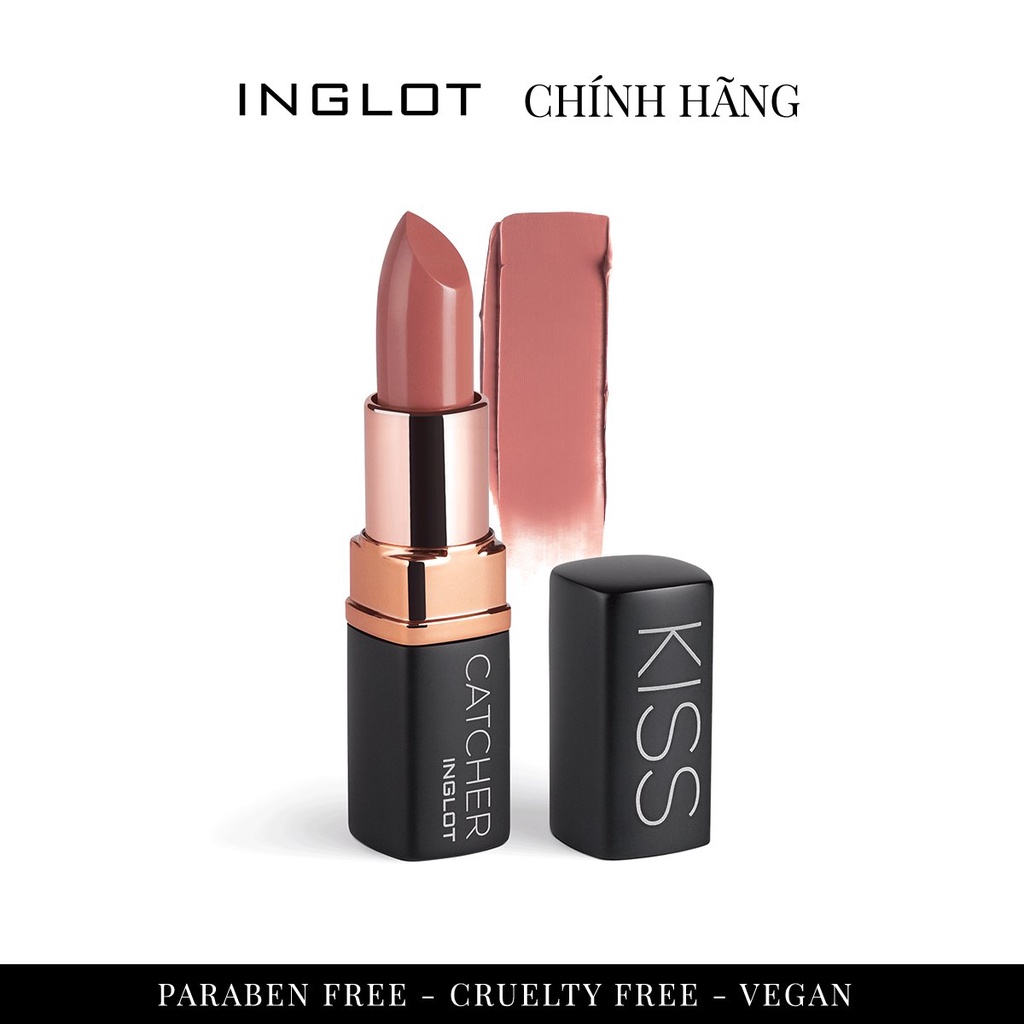 INGLOT - Son thỏi có dưỡng Kiss Catcher Lipstick 4.5g