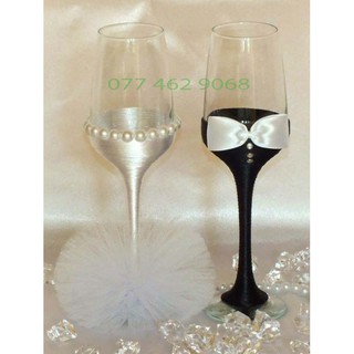 ly rượu cô dâu chú rể đám cưới cao cấp( nhiều mẫu đi kèm)