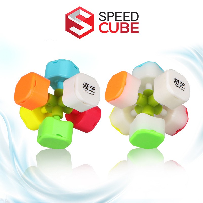 Rubik 3x3 Giá Rẻ QiYi Warrior W Stickerless không viền chính hãng QiYi - Shop Speed Cube