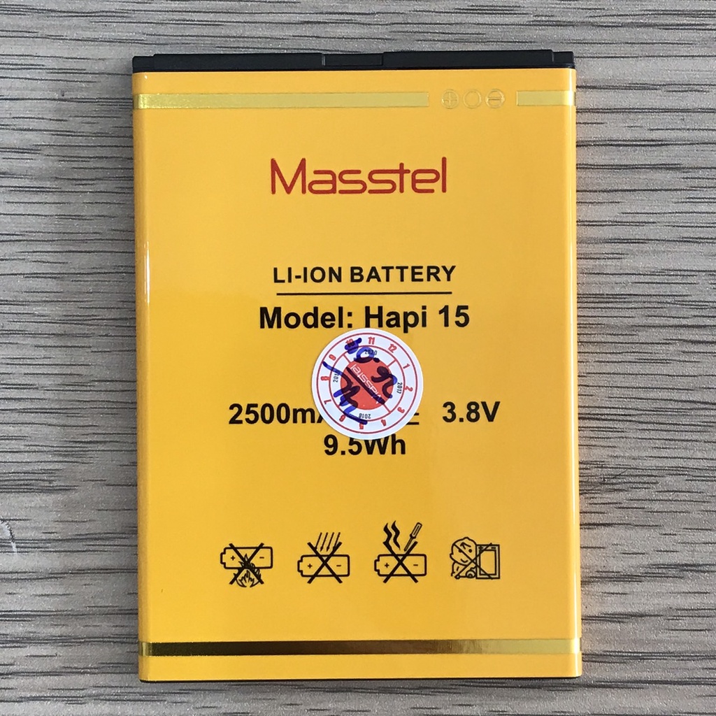 Pin Masstel Hapi 15 chính hãng