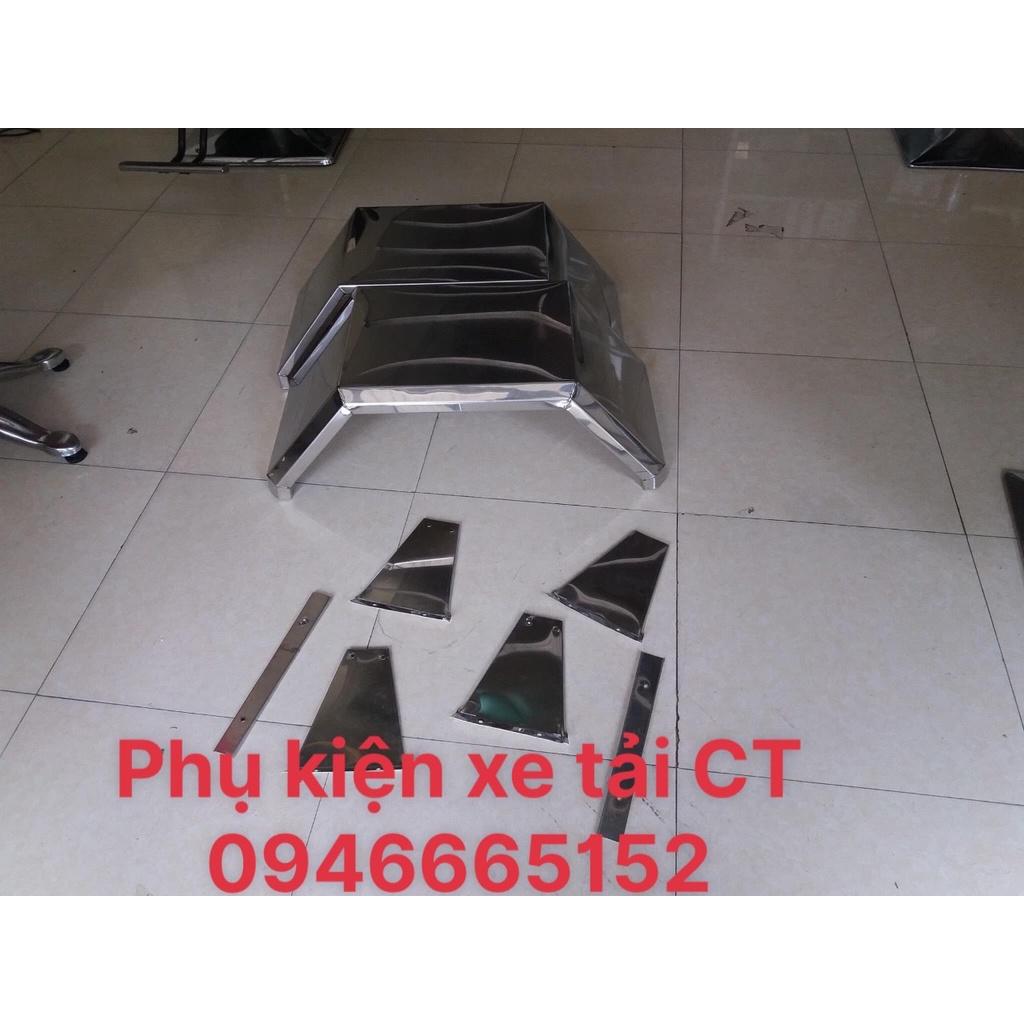 Chắn Bùn Sau Inox Xe Tải:K250,K200,K190,K165,K2700,K3000,H150,N250,1.5T,2T,2.5T