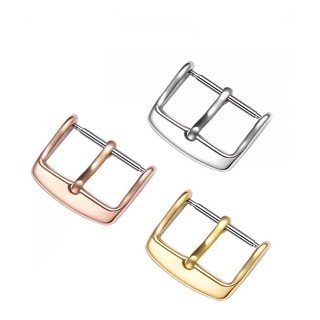 Móc gài khoá đồng hồ bằng thép không gỉ 316L kích thước 10-24mm dành cho nam và nữ