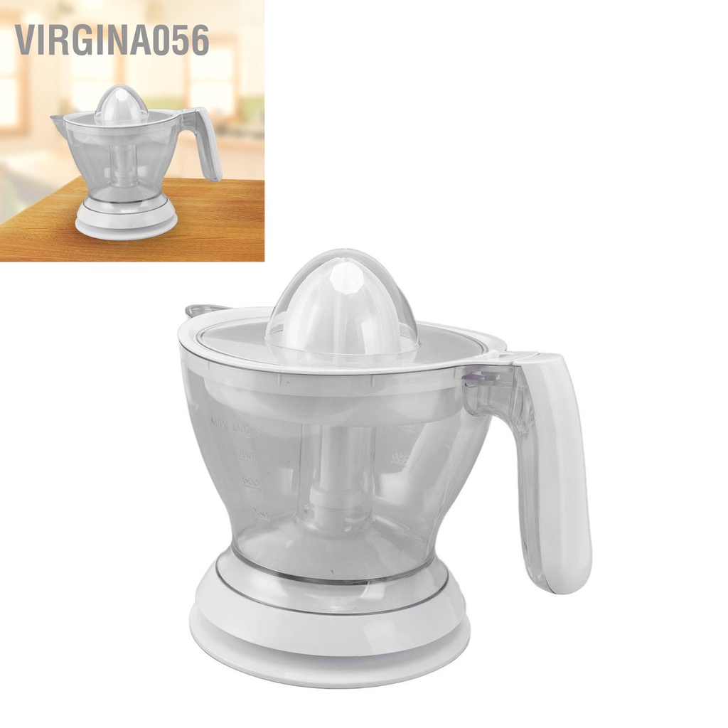 Virgina056 Máy ép trái cây bằng điện rửa chén có thể tháo rời An toàn tự động cho cam chanh EU Cắm 220V 1.5L