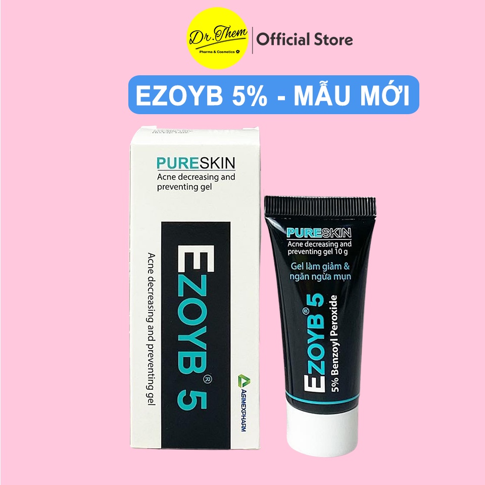 ✅[CHÍNH HÃNG] EZOYB 5 - Giúp Giảm và Ngăn Ngừa Mụn Trứng Cá Benzoyl peroxide 5%