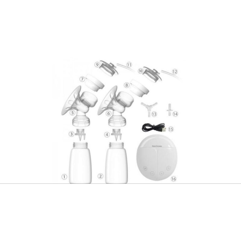 Máy hút sữa điện đôi Real Bubee Nhật , Máy hút sữa cầm tay Pigeon