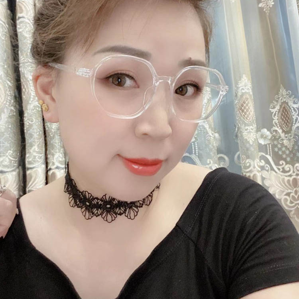 Mắt Kính Gọng Đa Giác Thời Trang