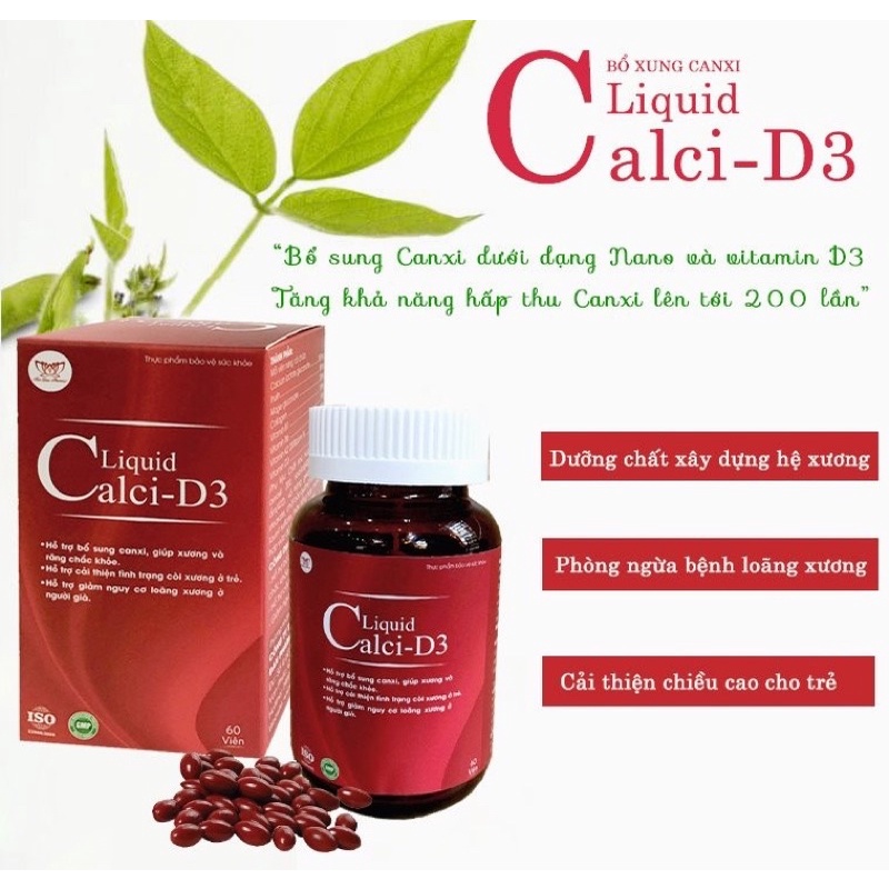 Liquid Calci – D3-Sản phẩm Đề án 818-Bộ Y tế-Tổng cục Dân số