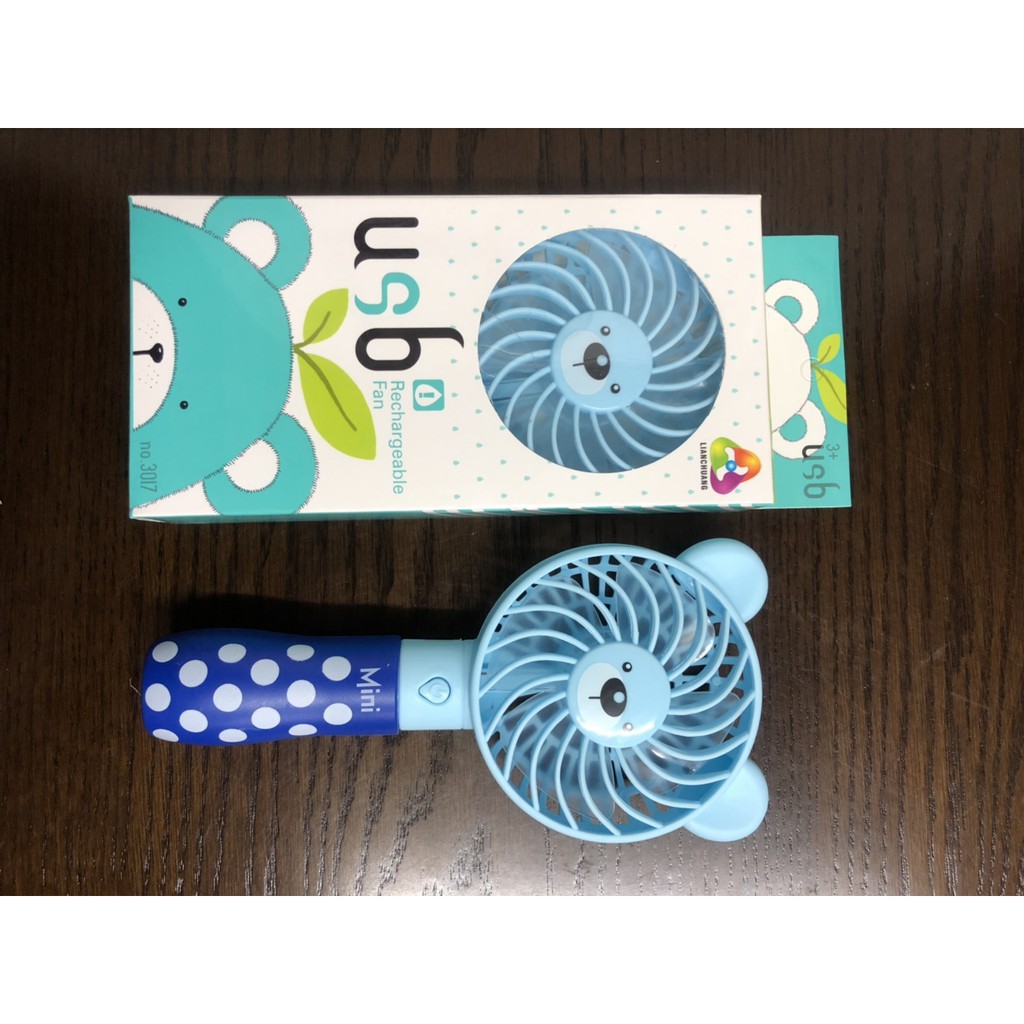 Xả kho - Quạt mini cầm tay hình gấu siêu tiện lợi