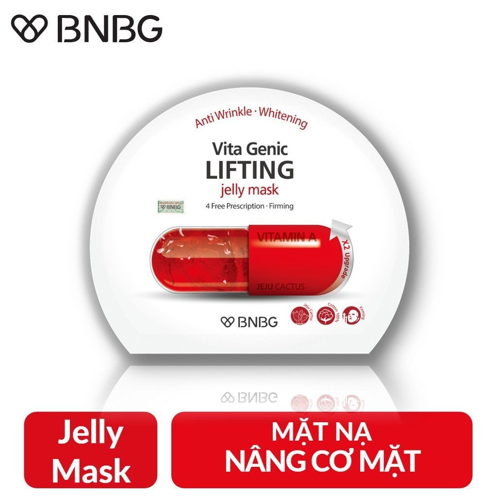 Mặt Nạ Giấy Dưỡng Ẩm Làm Sáng Da BNBG Vita Genic