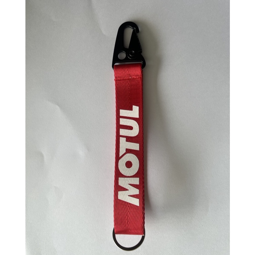 Dây móc khoá chữ A xe máy gắn chìa khoá nhiều kiễu Motul, Ducati, Red Bull, Uma Racing,Takegawa..